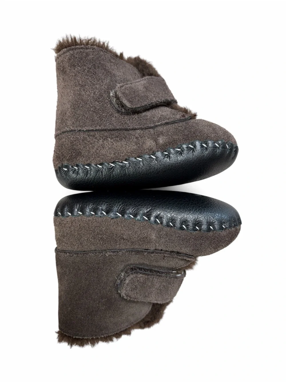 Pediped Originals Henry Brown Leather Baby Boots 0-6 Months X-Small NIB